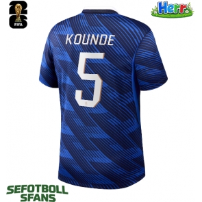 Frankrike Jules Kounde #5 Hemmatröja VM 2026 Kortärmad